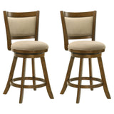 Aiden - Modern Farmhouse Swivel Wood Counter Height Kitchen Bar Stool