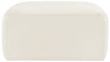 Arc - Velvet Ottoman