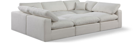Comfy - 6 Piece Linen Sectional
