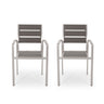 Dreamlan - Outdoor Aluminum Dining Chair (Set of 2)
