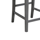 Graham - 20" Upholstered Seat Counter Height Chair (Set of 2) - Gray