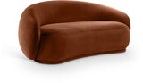 Emery - Loveseat - Cognac