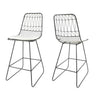 Yearning - Iron Counter Stool With Water Resistant Cushion