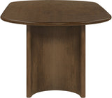 Caldra - Oak Veneer And Solid Wood Dining Table