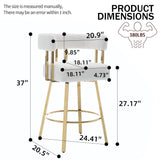 Decorative Upholstered Side Chair For Living Room (Set of 2)