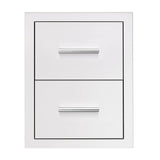 Summerset 17 Inch Double Drawer Masonry Frame Return - DR2-17M