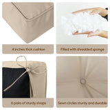 Outdoor Swing Seat Cushion Pad For 2 - 3 Seater Bench