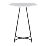 Cece - Counter Table - Black Metal