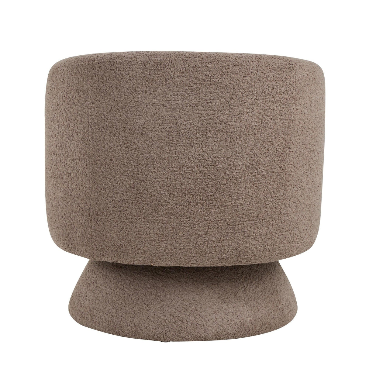 Zara - Upholstered Contemporary Swivel Accent Chair With Pillow