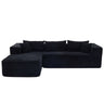 Modular Sofa With Golden Square Legs