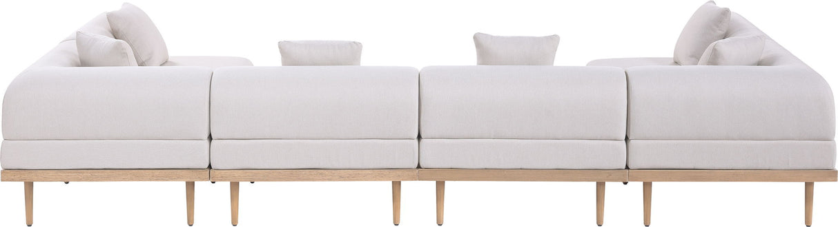 Laguna - 6 Piece 142" Outdoor Patio Modular Sectional