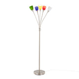 Medusa - Metal Floor Lamp 5 Arm