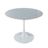 Tulip Table Mid-Century Dining Table With Round MDF Table Top, Pedestal Dining Table, End Table Leisure Coffee Table