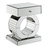 Jocelyn - End Table - Pearl Silver