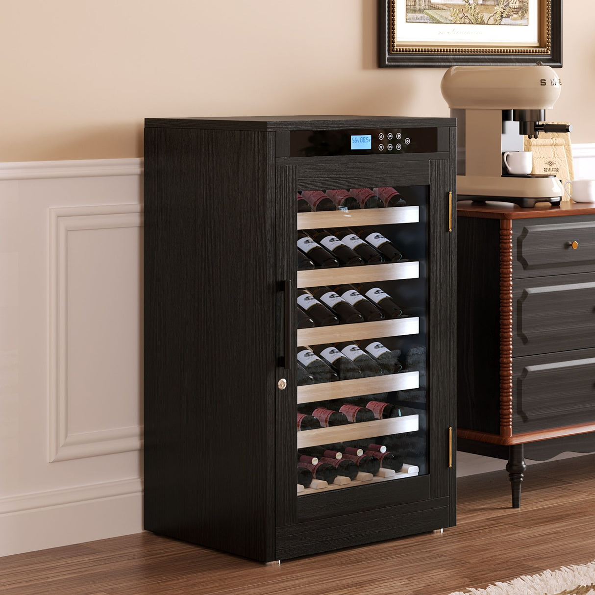 Hearth And Haven W3353P344680 Wine Cooler in Black - image 3