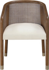 Sylvan - Vegan Leather Dining Chair (Set of 2) - Brown Frame