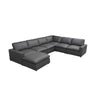 Upholstered Large Seating Modular Sectional
