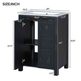 Bathroom Vanity Organizer With Sink, Combo Cabinet Set, Bathroom Storage Cabinet