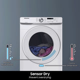 7.5 cu. ft. Gas Dryer with Sensor Dry in White - (DVG45T6000W)