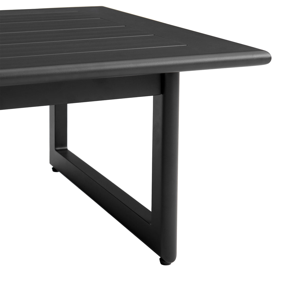 Cayman - Aluminum Outdoor Coffee Table - Black