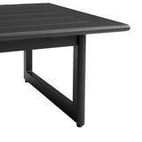 Cayman - Aluminum Outdoor Coffee Table - Black