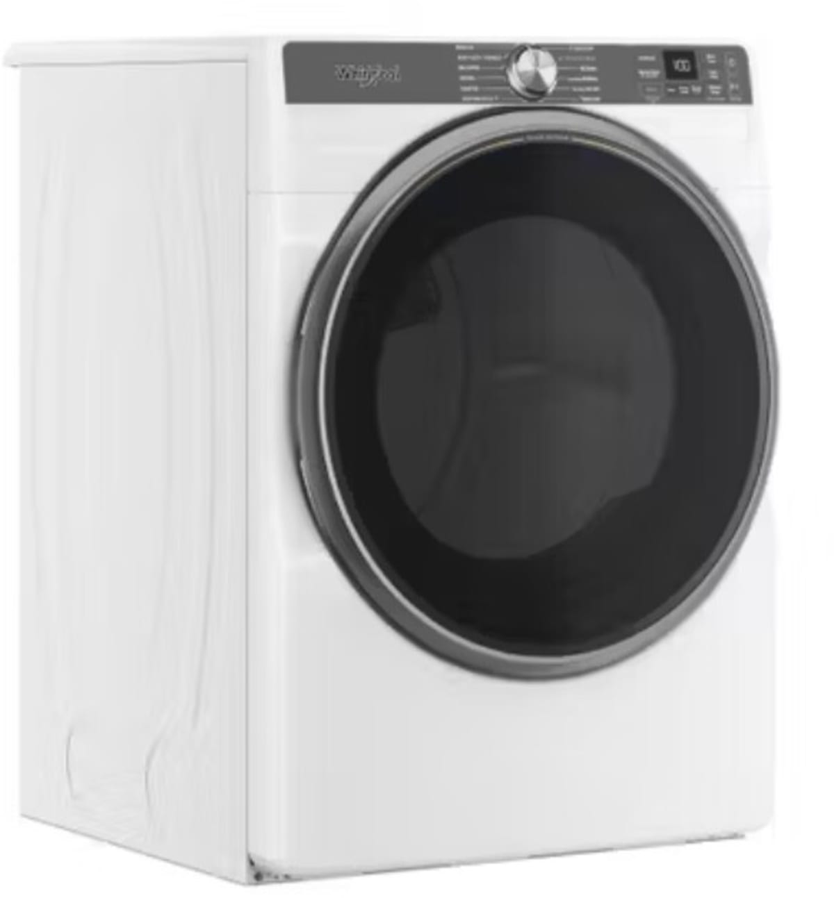 Whirlpool WED6720RW electric dryer drum interior detail