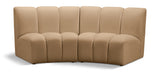 Infinity - 2 Piece Modular Sectional - Camel