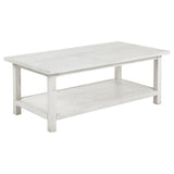 Payne - Wood Coffee Table with Shelf