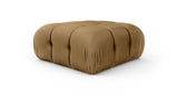 Orin - Velvet Performance Fabric Upholstered Modular Ottoman