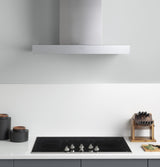 GE UVW9301SLSS - 30 in. Smart Convertible Chimney Style Range Hood with Perimeter venting, 610 CFM, 4 Fan Speeds & 3 LED Lights - Stainless Steel