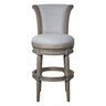 Swivel Barstool With High-Back