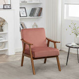 Accent Chair, Classic Mid Century Modern For Extra Seating