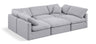Indulge - Linen 6 Piece Modular Sectional