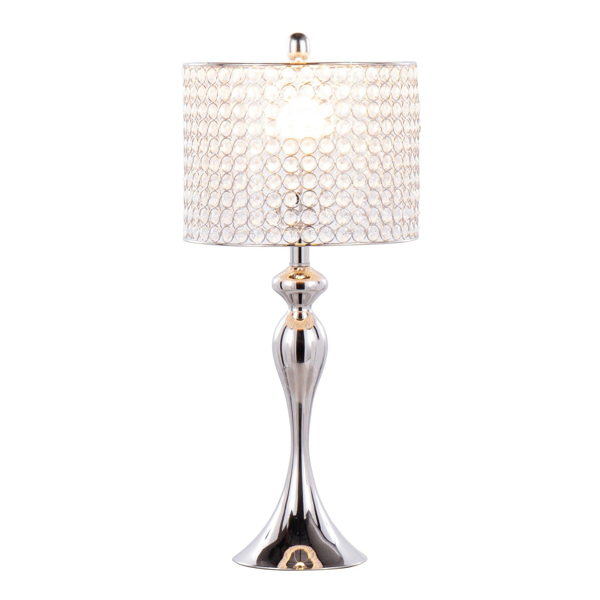 Ashland - 27" Metal Table Lamp (Set of 2) - Polished Nickel