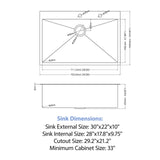 Drop In Kitchen Sink With Pull Down Faucet And Soap Dispenser