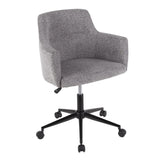 Andrew - Office Chair - Dark Gray Fabric