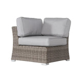 Rattan Sectional Sofa Set With Cushions