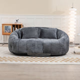 Bean Bag Lazy Sofa, Durable Comfort Lounger High Back Bean Bag Chair Couch
