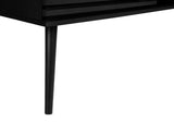 TV Stand, Media Entertainment Center, Storage Cabinet, Console, Storage Shelves, Bedroom, Living Room, Contemporary, Modern - Black