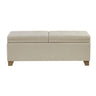 Soft Close Upholstered Storage Bench, Convenient Design