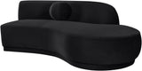 Avra - 86" Velvet Performance Fabric Upholstered Sofa