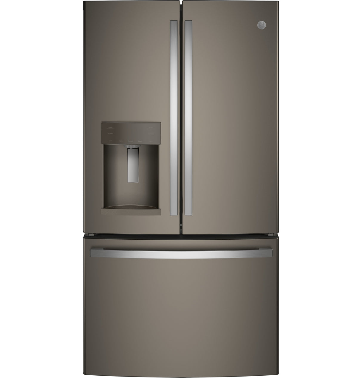 GE GFE28GMKES - 36 in. 27.7 cu. ft. French Door Refrigerator with Ice & Water Dispenser - Fingerprint Resistant Slate