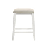 Jane - Contemporary Transitional Wood Counter Height Kitchen Bar Stool