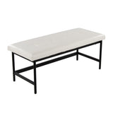 Fuji - Bench - Black Metal Base