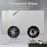 Bathroom Vanity Mirror, Wall Mounted Mirror For Bathroom Anti-Fog Waterproof - Clear