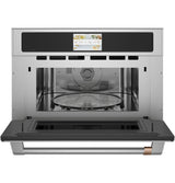 Café 30 in. Single Wall Oven with Advantium Speedcook Technology, Stainless Steel - CSB923P2VS1