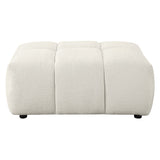 Loanna - Ottoman - Beige Linen
