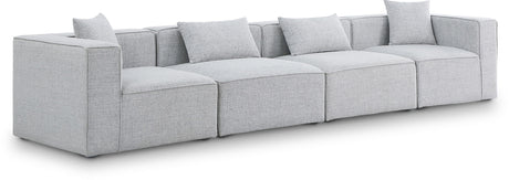 Cube - Linen Modular 4 Seat Sofa