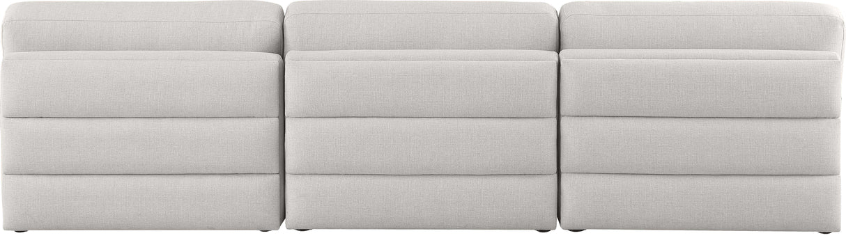 Beckham - Modular 3 Seat Armless Sofa