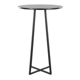 Cosmo - Bar Table - Black Metal